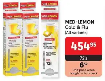 Makro MED-LEMON Cold & Flu offer