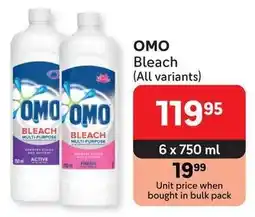 Makro OMO Bleach offer