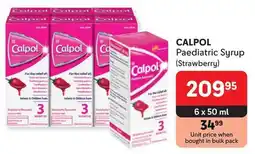 Makro CALPOL Paediatric Syrup (Strawberry) offer