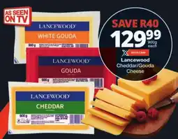 Checkers Lancewood Cheddar/Gouda Cheese offer