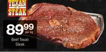 Checkers Beef Texan Steak offer