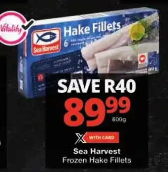 Checkers Sea Harvest Frozen Hake Fillets offer