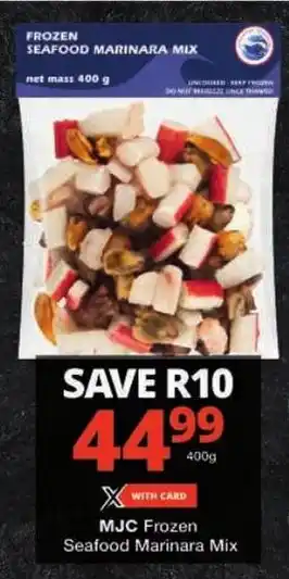 Checkers MJC Frozen Seafood Marinara Mix offer