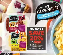 Oh My Goodness! Ready Meals All Variants