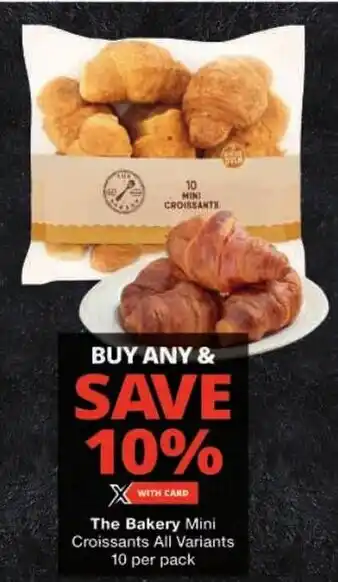 Checkers The Bakery Mini Croissants All Variants offer