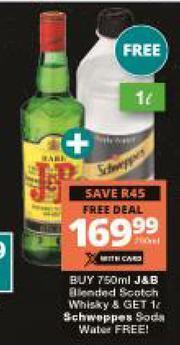 Checkers J&B Blended Scotch Whisky-750ml offer