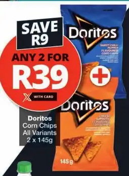 Checkers Doritos Corn Chips All Variants offer