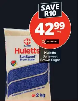 Checkers Huletts SunSweet Brown Sugar offer