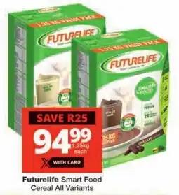 Checkers Futurelife Smart Food Cereal All Variants offer