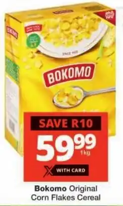 Checkers Bokomo Original Corn Flakes Cereal offer