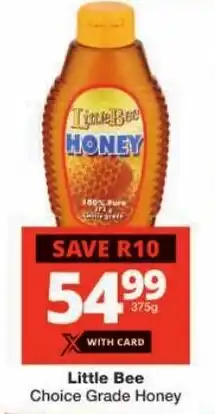 Checkers Little Bee Choice Grade Honey offer