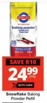 Checkers Snowflake Baking Powder Refill offer