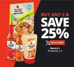 Checkers Nando's Products offer