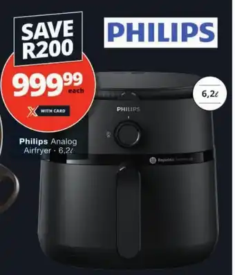 Checkers Philips Analog Airfryer offer