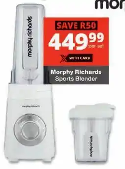 Checkers Morphy Richards Sports Blender offer