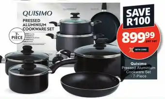 Checkers Quisimo Pressed Aluminium Cookware Set offer