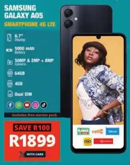 Checkers Samsung Galaxy A05 offer