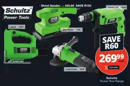 Checkers Schultz Power Tool Range offer