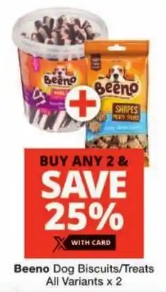 Checkers Beeno Dog Biscuits/Treats All Variants offer