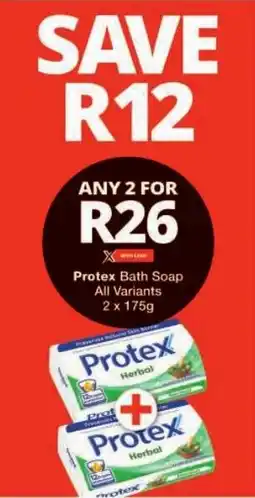 Checkers Protex Bath Soap All Variants offer