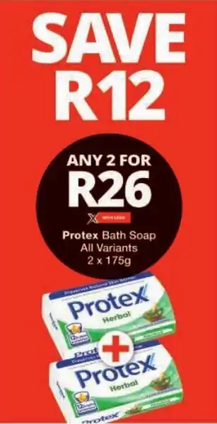 Checkers Protex Bath Soap All Variants offer