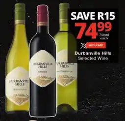 Checkers Durbanville Hills Selected Wine offer