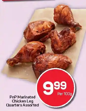 Pick n Pay Hypermarket PnP Marinated Chicken Leg Quarters Assorted offer