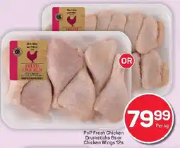 Pick n Pay Hypermarket PnP Fresh Chicken Drumsticks or Chicken Wings offer