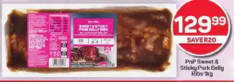 Pick n Pay Hypermarket PnP Sweet & Sticky Pork Belly Ribs offer