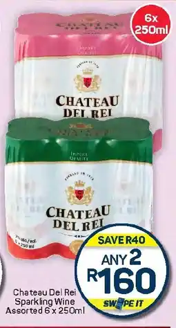 Pick n Pay Hypermarket Chateau Del Rei Sparkling Wine Assorted offer