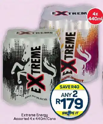 Pick n Pay Hypermarket Extreme Energy Assorted Cans offer