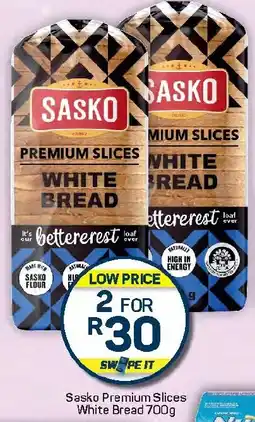 Pick n Pay Hypermarket Sasko Premium Slices White Bread offer