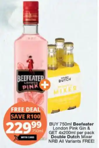Beefeater London Pink Gin 750ml