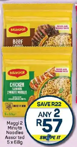 Pick n Pay Hypermarket Maggi 2 Minute Noodles Assorted offer