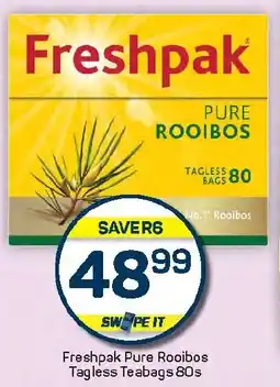 Pick n Pay Hypermarket Freshpak Pure Rooibos Tagless Teabags offer