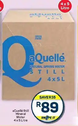 Pick n Pay Hypermarket aQuellé Still Mineral Water offer