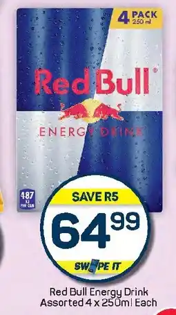 Pick n Pay Hypermarket Red Bull Energy Drink Assorted offer