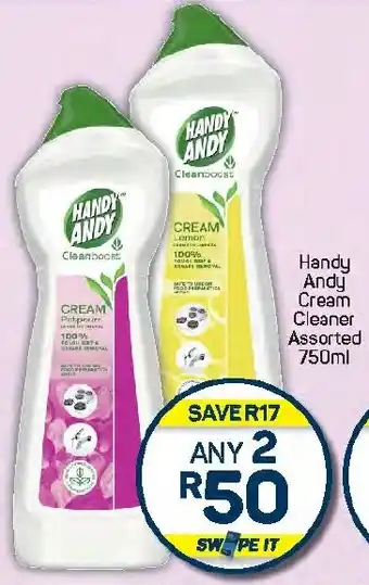 Pick n Pay Hypermarket Handy Andy Cream Cleaner Assorted offer