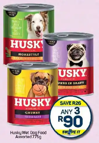 Pick n Pay Hypermarket Husky Wet Dog Food Assorted offer