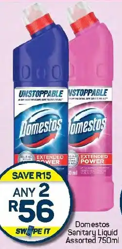 Pick n Pay Hypermarket Domestos Sanitary Liquid Assorted offer