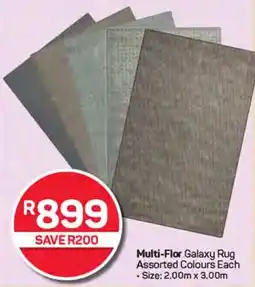 Pick n Pay Hypermarket Multi-Flor Galaxy Rug Assorted Colours Each offer