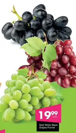 Save Hyper Red/ White/ Black Grapes Punnet offer