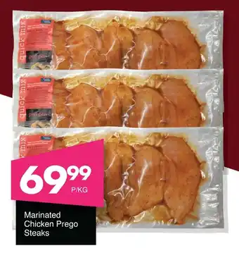 Save Hyper Marinated Chicken Prego Steaks offer