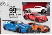 Checkers Hyper Fast & Furious Die Cast Car-Each offer