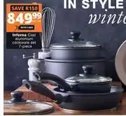 Checkers Hyper Inferna 7 Piece Cast Aluminium Cookware Set-Per Set offer