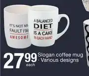 Checkers Hyper Slogan Coffee Mug-Each offer