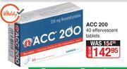 Dis-Chem ACC 200-40 Effervescent Tablets offer