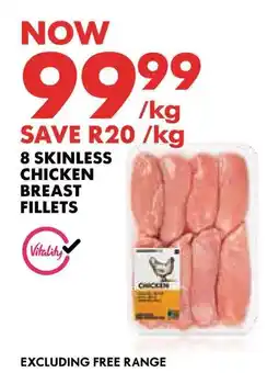 Woolworths Skinless chicken breast fillets offer