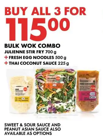 Woolworths Buy all 3 for 115 offer