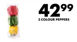 Woolworths 3 colour peppers offer